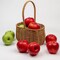 12 Pcs 3inch Fake Apples Decoration Artificial Apples Fake Fruits(Red)